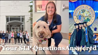 YOUR questions about Speech Pathology and Clinical Fellowship Year / Starting out in the field!!