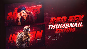 How To Make Trending EFX Status Thumbnail in mobile|| Viral Thumbnail Editing | #Status boyz Editz