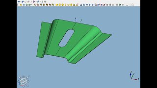 FreeCAD.#47. Верстак "Part". Часть 3. Инструменты "Создать линейчатую поверхность" и "3D- смещение"