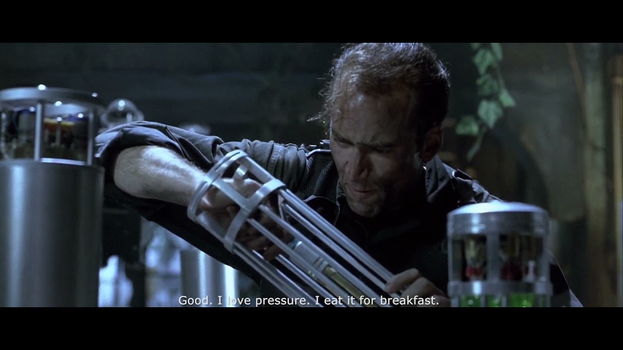 The Rock - Good. I love pressure. I eat it for breakfast.