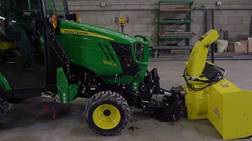 John Deere 1023E, 1025R, & 2025R Snow Blower Installation Tutorial by Minnesota Equipment