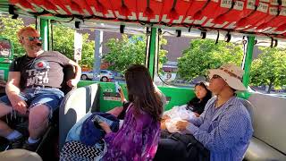 Duck tour at Charles river in Boston