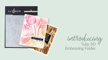 Wow! Add 3D Tulips to your paper crafted projects