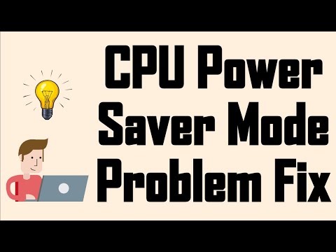 Solve Power Saving Mode Problem in Computer | Power Save Mode Windows 10 Enterprise
