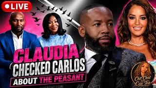 CLAUDIA JORDAN CALLED OUT CARLOS ABOUT THE PEASANT‼️SAID SHE A 304👏🏾#lamh #martellholt #pheasants