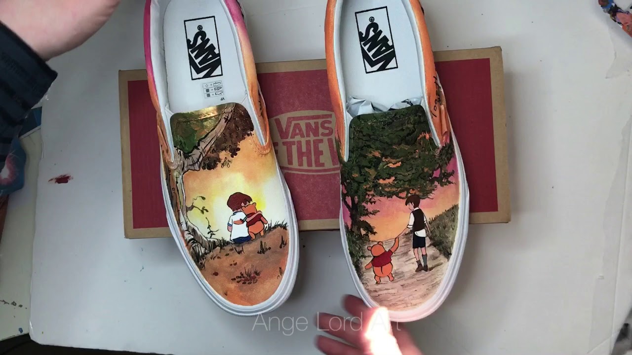 vans winnie the pooh shoes
