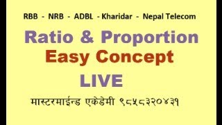 #Banking   Loksewa Math #Ratio & Proportion #Easy Concept #by Vijay sir