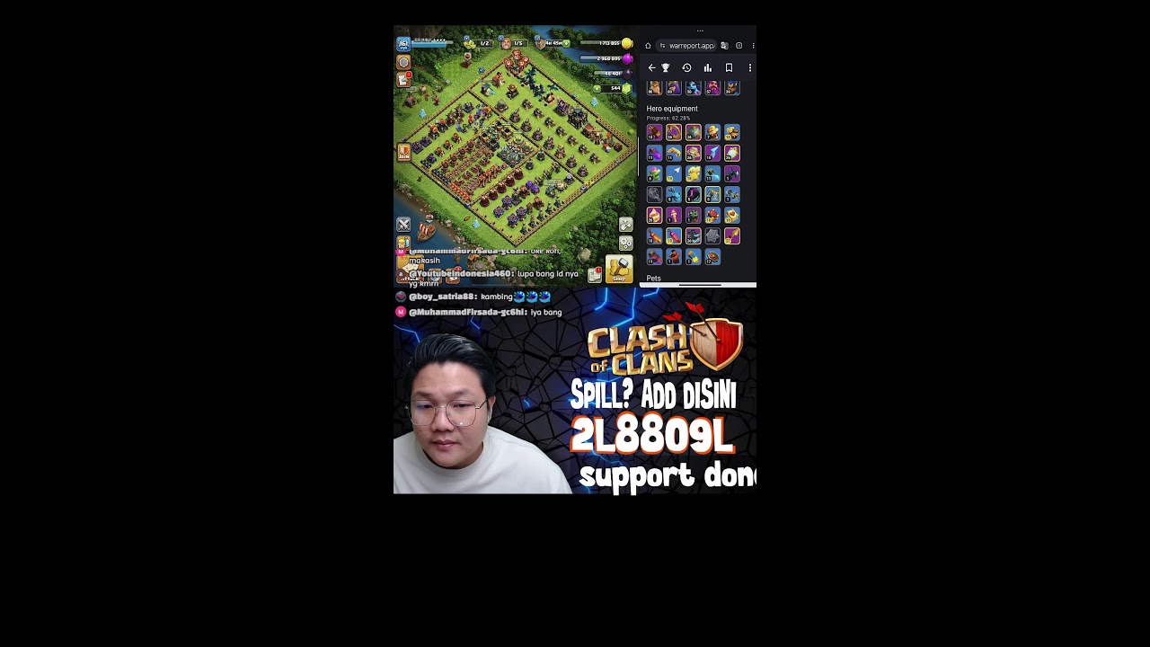 Cari COC Indonesia? Join @solyclasher live coc indonesia 