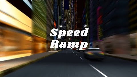 Speed Ramp on Kinemaster editing tutorial