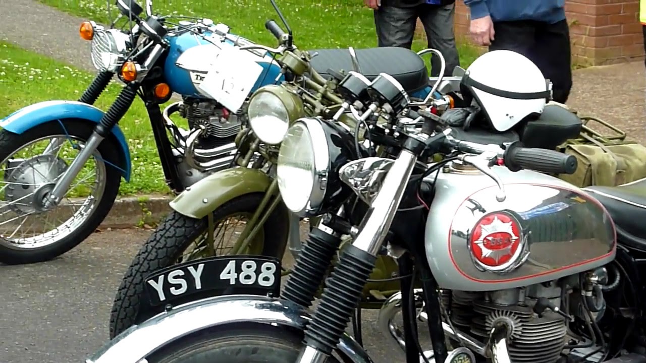 Exeter British Motorcycle club 2016 YouTube