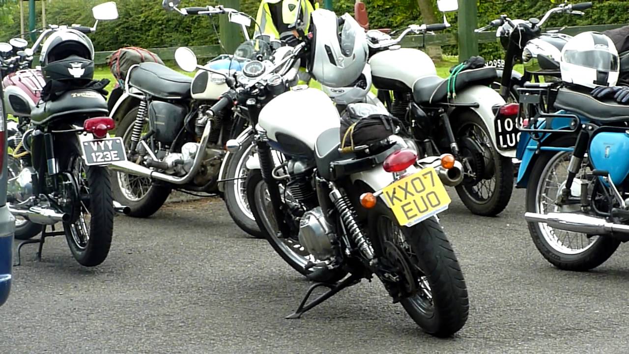 Exeter British Motorcycle club 2016 YouTube