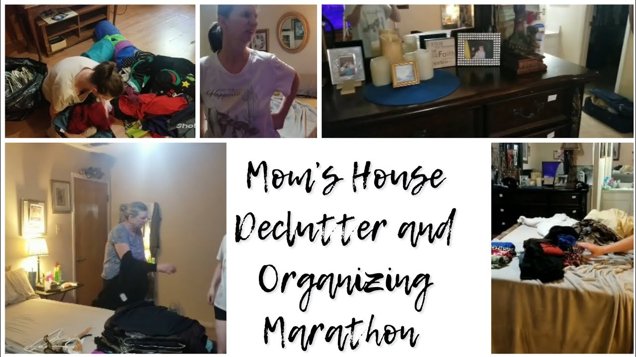 Марафон по расхламлению шкафов и комодов в доме моей мамы | Мотивация к организации и обновлению