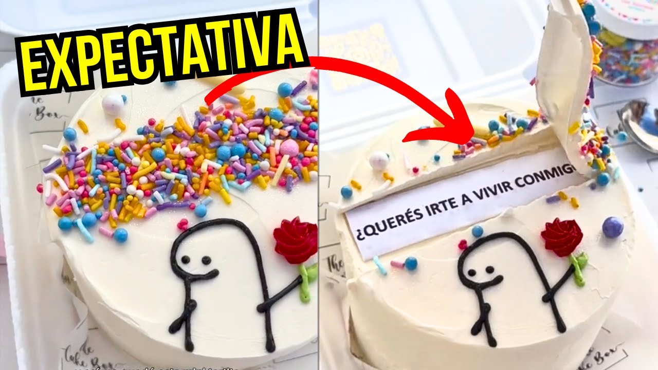MENSAJE SECRETO en PASTEL A PRUEBA ⚠️ *CARO Vs RECETA VIRAL!*