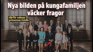 Nya bilden på kungafamiljen – därför är Estelle inte med