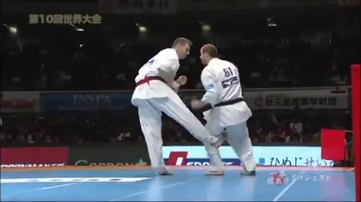 Brian Jacobson Denmark jodan hiza geri knockout