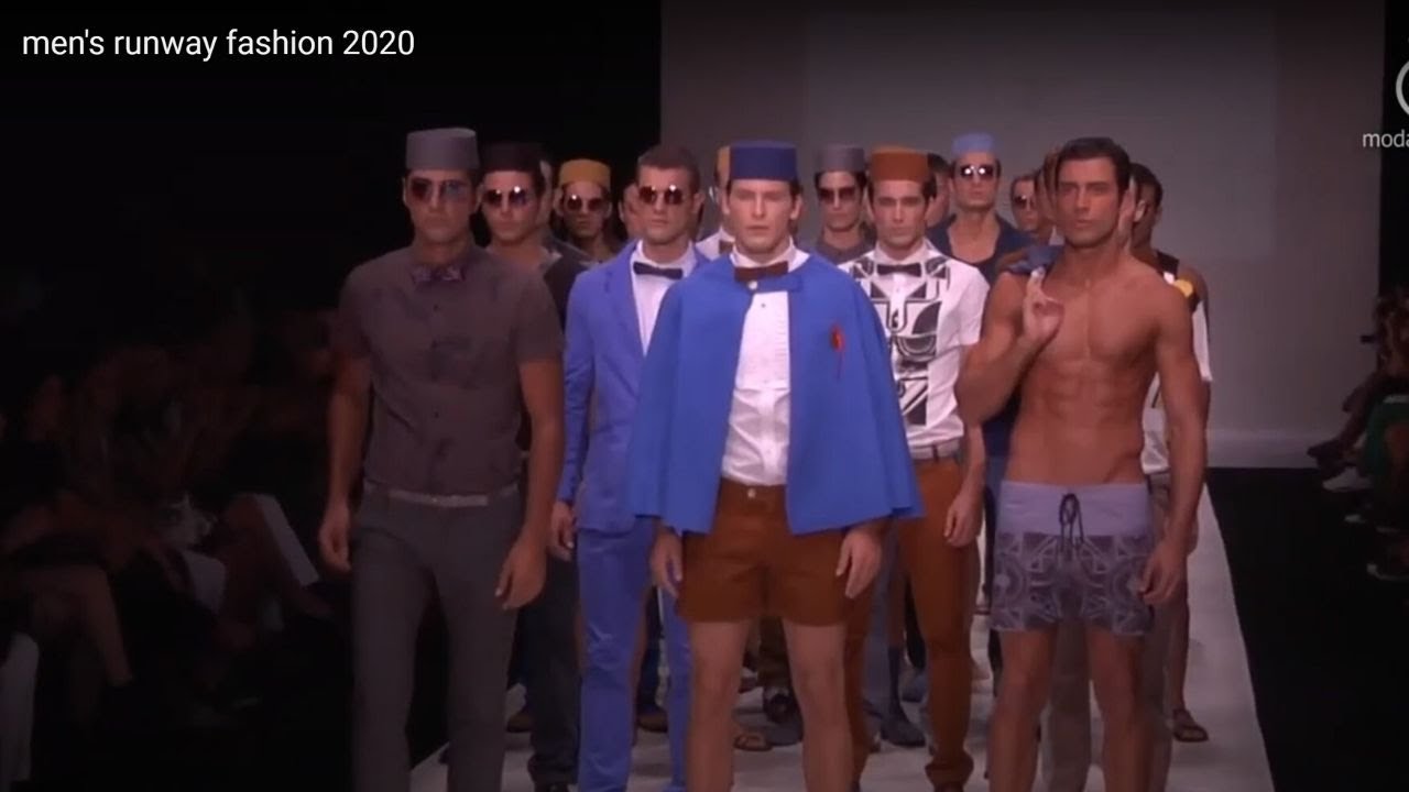men's runway fashion 2020 YouTube