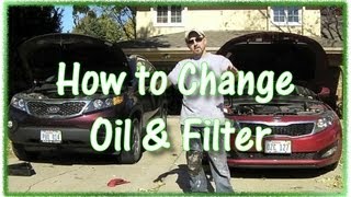 How to Change Oil on KIA Optima and Sorento