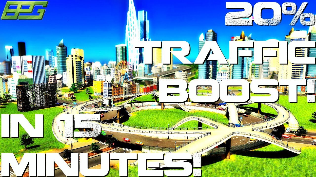 EP.13 20% BETTER TRAFFIC FLOW IN 15 MINUTES OR LESS! Cities: Skylines!