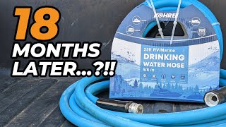 Torture Test // Kohree RV & Marine Drinking Water Hose // Owner Review After 18 Months of Use screenshot 4