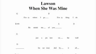 Lawson - When She Was Mine Guitar Chords