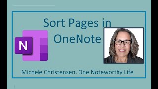 How to Sort Pages in OneNote | Automatically Sort Section Page | Microsoft OneNote | Windows 10