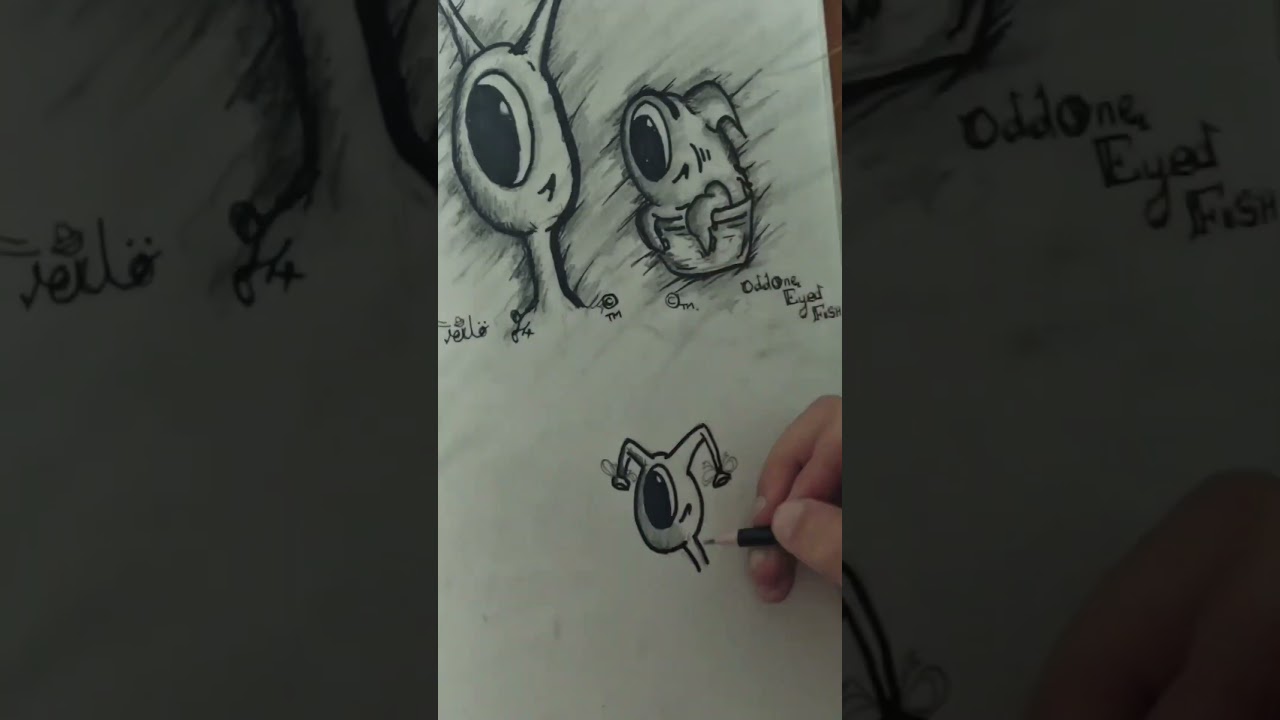 All 5 Characters so far..in 1 minute 😴👽 