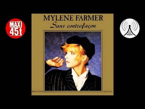 Mylene Farmer - Sans contrefaçon (Maxi single - 1987)