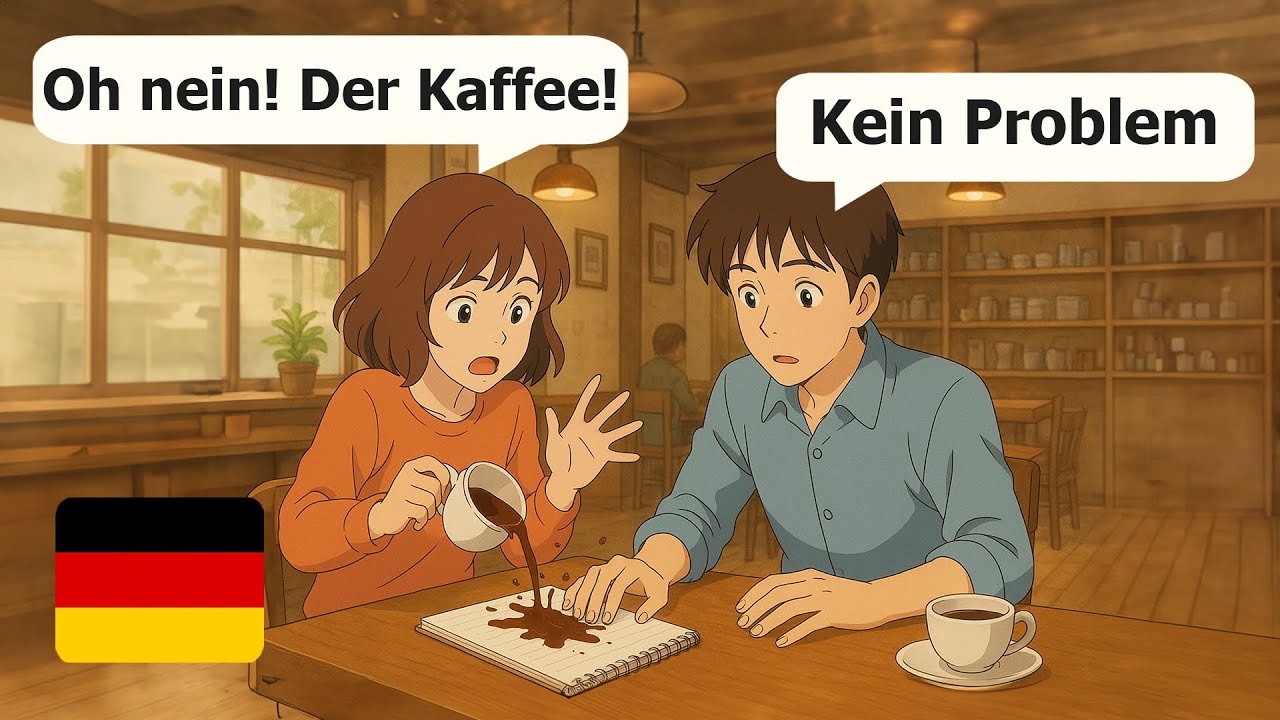 Практика разговорного немецкого языка для начинающих | 10 реальных немецких диалогов (A1-A2)