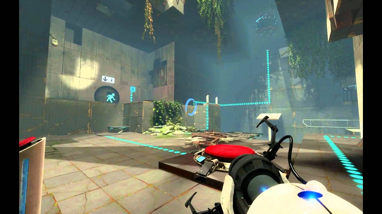 Portal 2 walkthrough - Chapter: 1 Part 5 (5/7) - YouTube