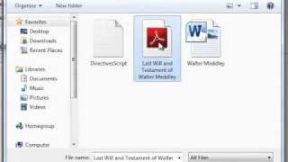 Upload an Advanced Directive Document to the Patient Chart