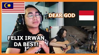 Dear God A7x  Felix Irwan Cover   Reaction