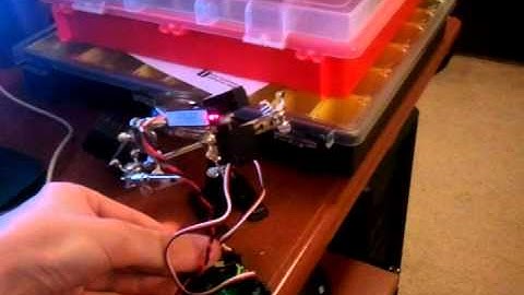 First Working Prototype of Laser Cat Toy