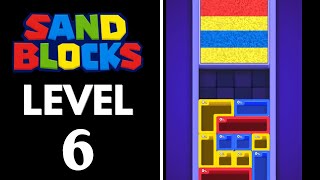 Sand Blocks: Drop Puzzle Level 6 Walkthrough 