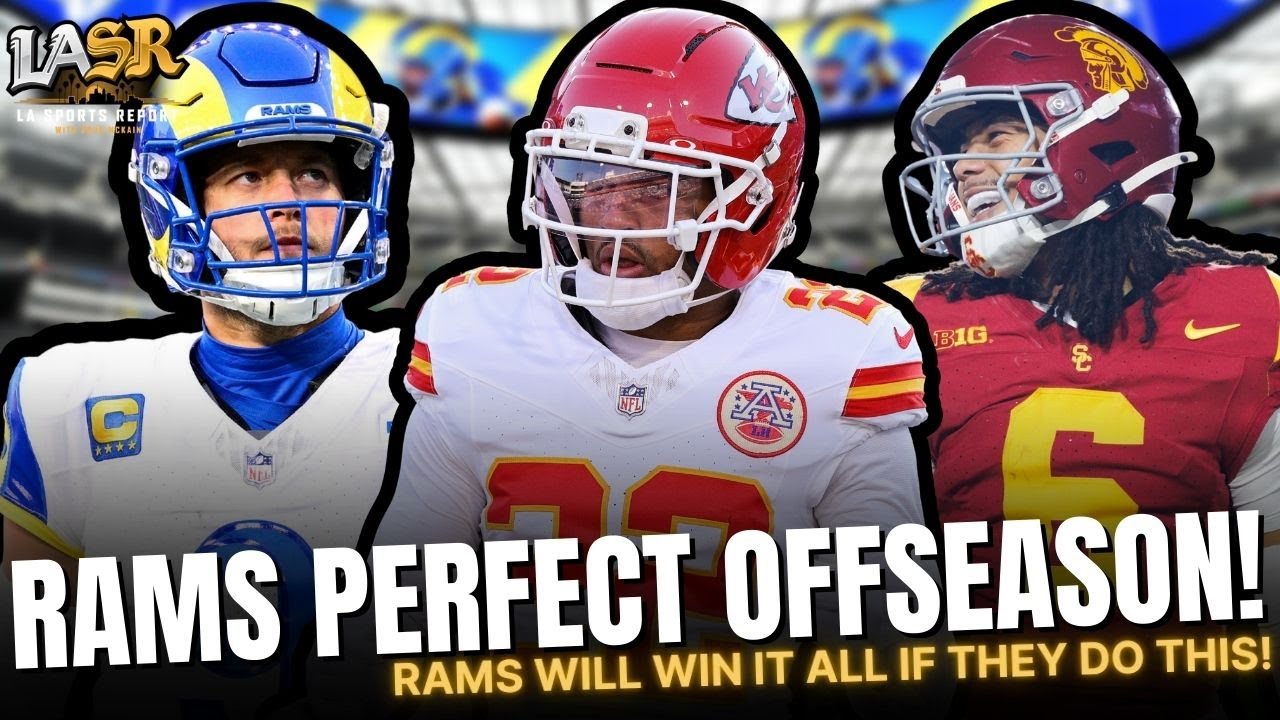 Rams PERFECT Offseason! Draft Makai Lemon, Trade For Trent McDuffie, Free Agent/Draft Targets & More