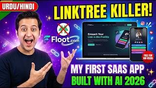 I Built a Linktree Alternative with AI and It Looks Amazing - LinkSpot SaaS Update 2026 | Urdu Hindi