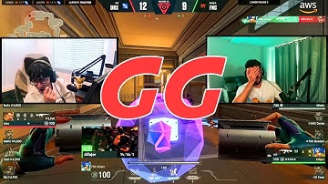 Nice Clutch For A Great Ending Game DRX VS FNC - VALORANT CHAMPIONS 2022 - Tarik & Tenz React