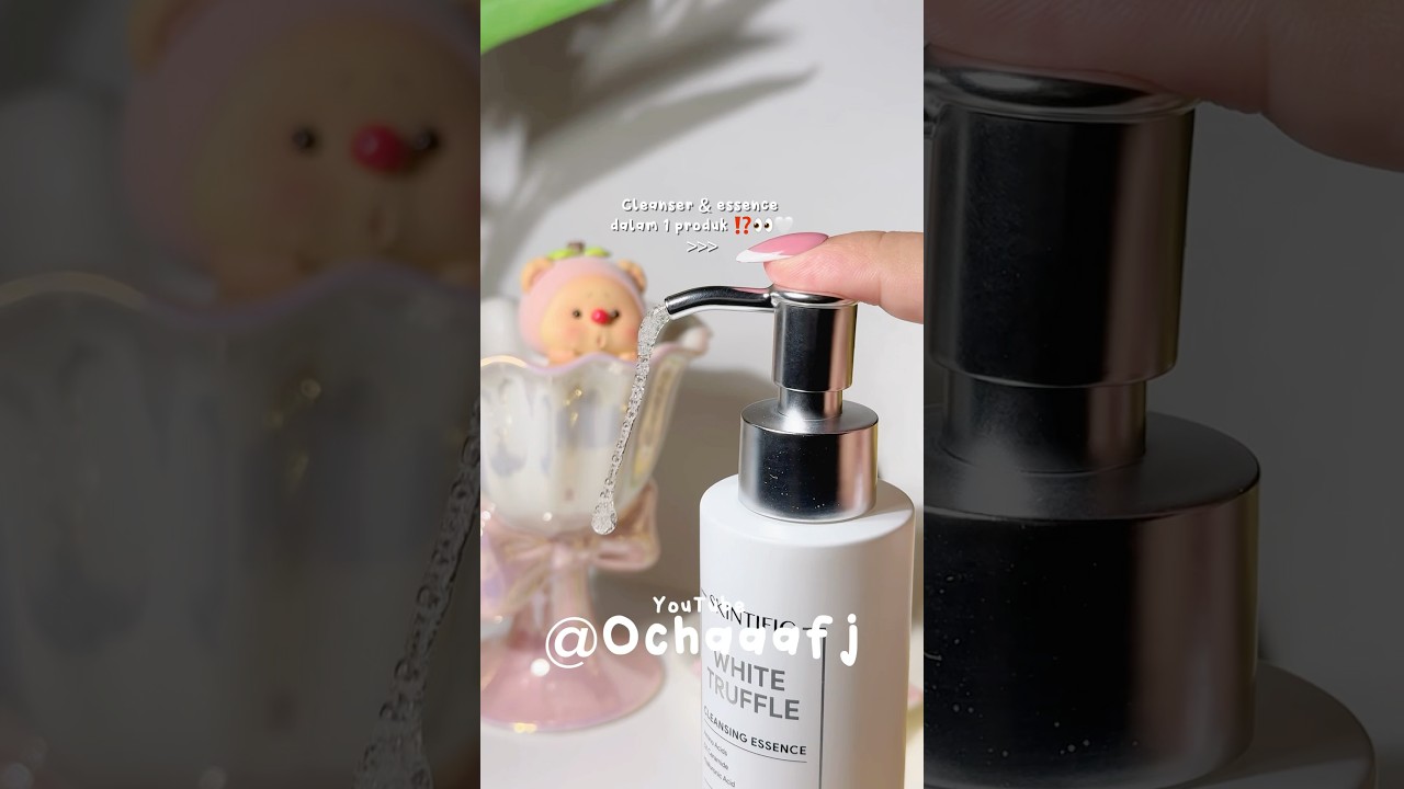 White Truffle cleansing essence 🤍 #cleanser #skintific #beauty #fyp
