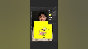 How to add design on a subject   Adobe short Photoshop Tutorial
