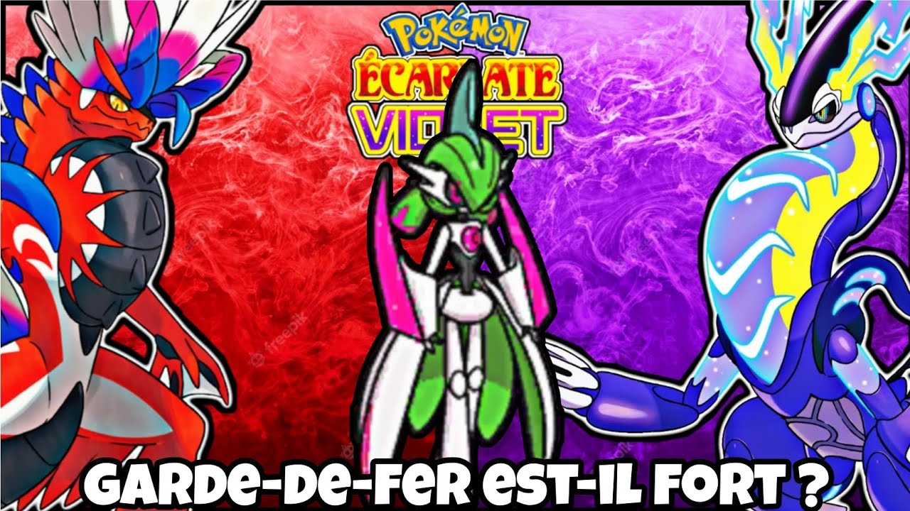 Page De Garde Pokemon GARDE-DE-FER, LE GALLAME SURPUISSANT !!! POKÉMON VIOLET ÉCARLATE - YouTube
