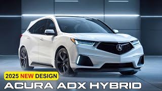 Совершенно новый Acura ADX Hybrid 2025 года обзор – цена – обновленный дизайн интерьера и экстерьера