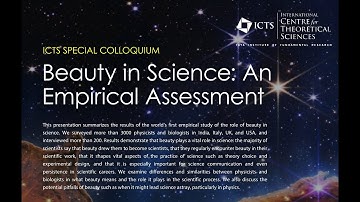 Beauty in Science: An Empirical Assessment by Brandon Vaidyanathan
