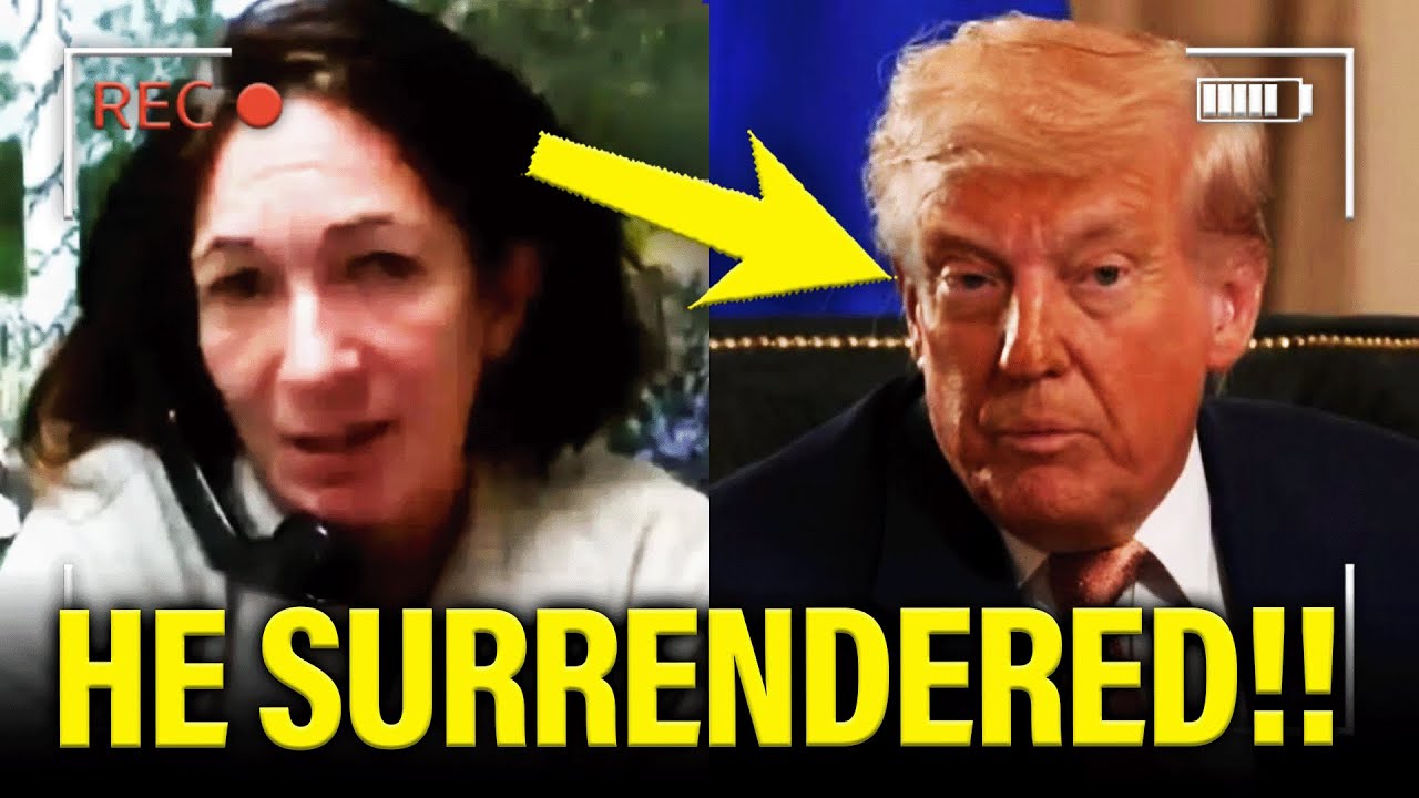 🚨Ghislaine PUTS the SCREWS into Trump as he SURRENDERS
