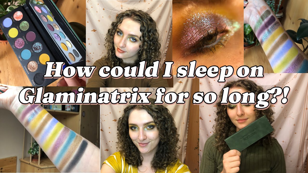 Glaminatrix Nocturnal mini palette review - YouTube