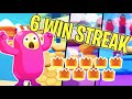 I GOT ANOTHER 6 WIN STREAK ON FALL GUYS 👑►Infallible Highlights