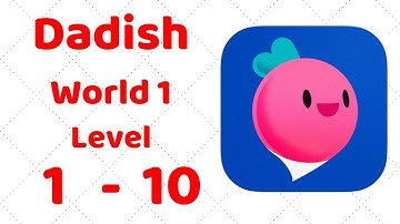 Dadish World 1 Level 1-10 Gameplay (iOS - Android)
