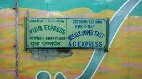 [12249 YUVA EXPRESS] [HOWRAH- ANANDVIHAR TERMINAL]