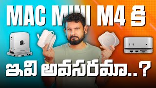 Mac Mini M4 Hub Stand with 4TB NVMe SSD Enclosure | Km Creative Zone