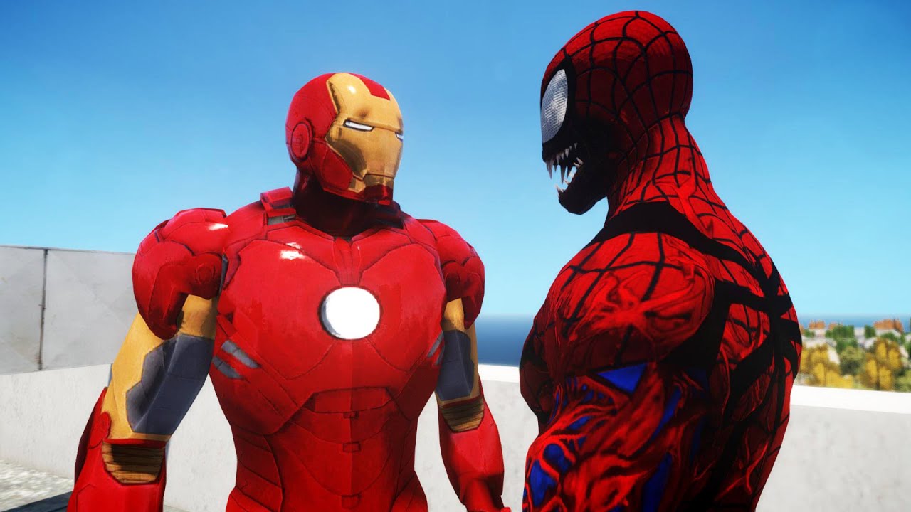 Iron Man Vs Carnage Epic Battle Youtube