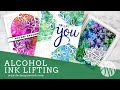 Background Alcohol Ink Lifting