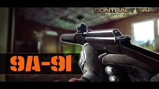 Contract Wars - 9A-91 FSB Best CR weapon (Facecam&Commentary)